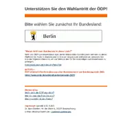 Kleine Seitenvorschau von wahlantritt.de