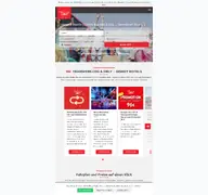 Kleine Seitenvorschau von magicalshuttle.de