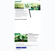 Kleine Seitenvorschau von cannabispraevention.de