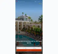 Kleine Seitenvorschau von palmmt.resorthotel.de