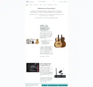 Kleine Seitenvorschau von aroundmusic.de