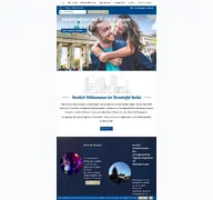 Kleine Seitenvorschau von wonderful-berlin.de