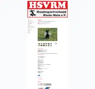 Kleine Seitenvorschau von hsvrm.de