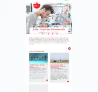 Kleine Seitenvorschau von koelner-wissenschaftsrunde.de