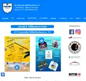 Kleine Seitenvorschau von sv-concordia-whv.de