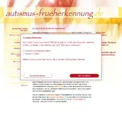 Kleine Seitenvorschau von autismus-frueherkennung.de