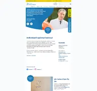 Kleine Seitenvorschau von rehaklinik-klausenbach.de
