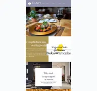 Kleine Seitenvorschau von caros-restaurant.de