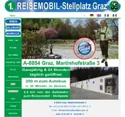 Kleine Seitenvorschau von reisemobilstellplatz-graz.at