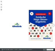 Kleine Seitenvorschau von flyer.obelink.de