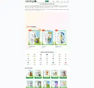 Kleine Seitenvorschau von coloringlib.com