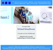 Kleine Seitenvorschau von oralchirurgie-gotha.de