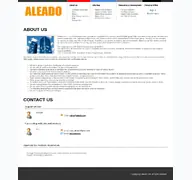 Kleine Seitenvorschau von aleado.jp