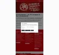 Kleine Seitenvorschau von svheide-paderborn.de