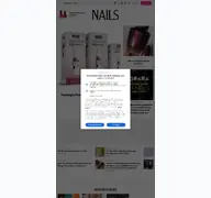 Kleine Seitenvorschau von nailsmag.com