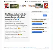 Kleine Seitenvorschau von halfing.feripro.de