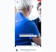 Kleine Seitenvorschau von hufeland.de