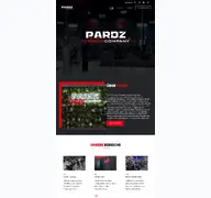 Kleine Seitenvorschau von pardz.de