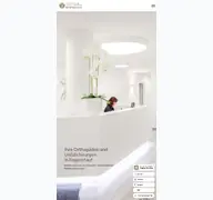 Kleine Seitenvorschau von orthopaedie-regenstauf.de