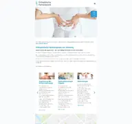 Kleine Seitenvorschau von orthopaedie-steinweg.de