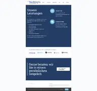 Kleine Seitenvorschau von techsigns.de