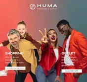 Kleine Seitenvorschau von huma.de