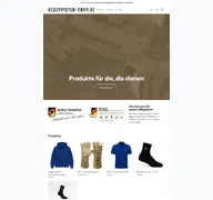 Kleine Seitenvorschau von reservisten-shop.de