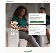 Kleine Seitenvorschau von myherbalife.com