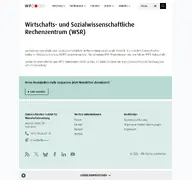 Kleine Seitenvorschau von wsr.ac.at