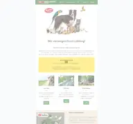 Kleine Seitenvorschau von hundehotel.de