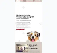 Kleine Seitenvorschau von hundepsychologie-ntr.de