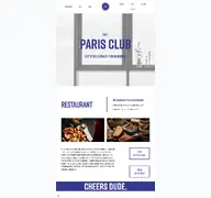 Kleine Seitenvorschau von theparisclub.de