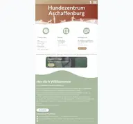 Kleine Seitenvorschau von hundezentrum-aschaffenburg.de