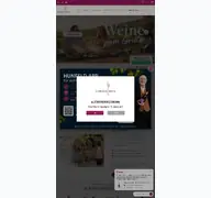Kleine Seitenvorschau von hunfeld-wein.de