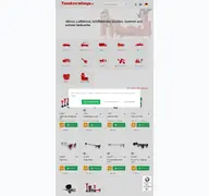 Kleine Seitenvorschau von hupenshop.de
