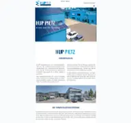 Kleine Seitenvorschau von hup-pietz.de