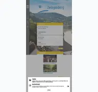 Kleine Seitenvorschau von zwingenberg-neckar.de