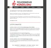 Kleine Seitenvorschau von feuerwehr-kuenzelsau.de