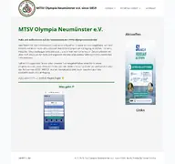 Kleine Seitenvorschau von mtsv-olympia.de