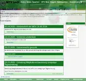 Kleine Seitenvorschau von mtv-leck.de