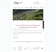 Kleine Seitenvorschau von mueden-mosel.de