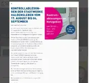 Kleine Seitenvorschau von swhdl.de
