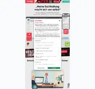 Kleine Seitenvorschau von lexware-online.de