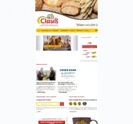 Kleine Seitenvorschau von muehlenbaeckerei-clauss.de