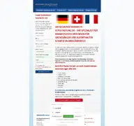 Kleine Seitenvorschau von grenzgaengerkrankenversicherung.de