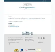 Kleine Seitenvorschau von lgh-gmuend.de