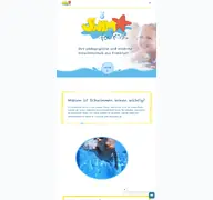 Kleine Seitenvorschau von swimforkids.de
