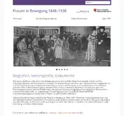 Kleine Seitenvorschau von fraueninbewegung.onb.ac.at