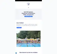 Kleine Seitenvorschau von freibad-kappel.de
