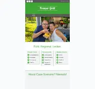 Kleine Seitenvorschau von frenzer-grill.de
